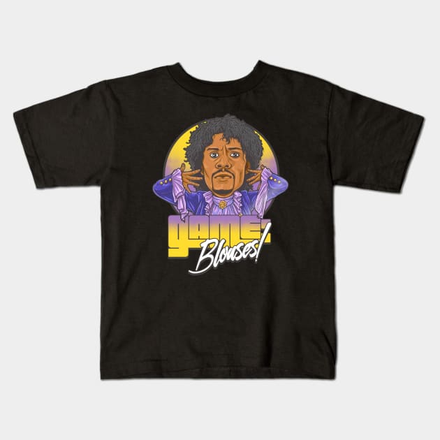 GAME BLOUSES Chappelle Kids T-Shirt by DEMONS FREE